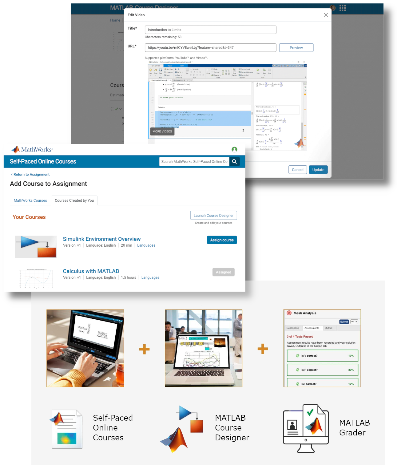 Príprava interaktívnych kurzov v nástroji MATLAB Course Designer